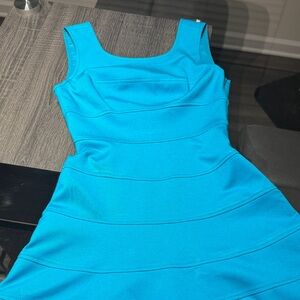 Trina Turk Vibrant Teal Mini Dress